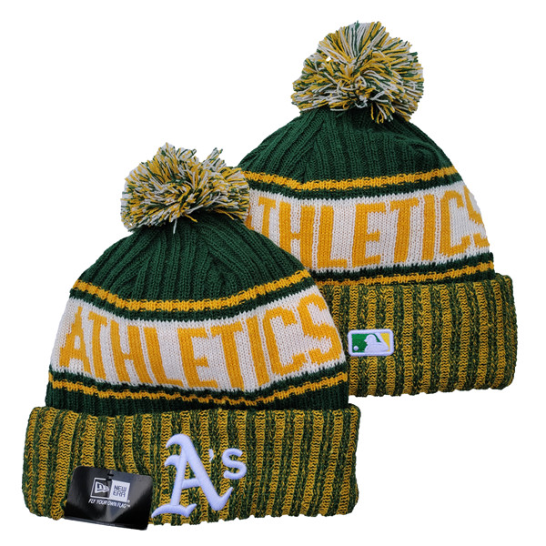 Oakland Athletics Knit Hats 005